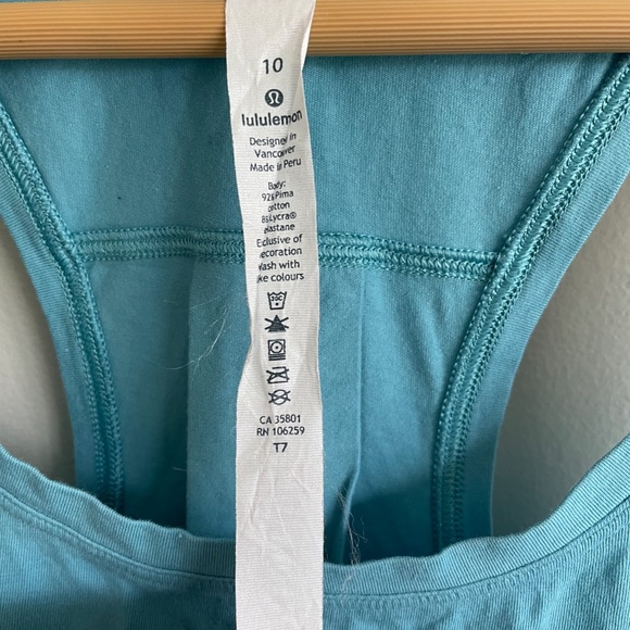 lululemon athletica Blue Tank Top - Picture 2 of 5